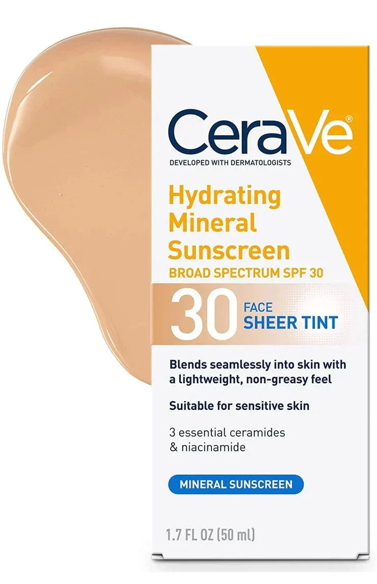 Hydrating Mineral Sunscreen SPF 30 Face Sheer Tint