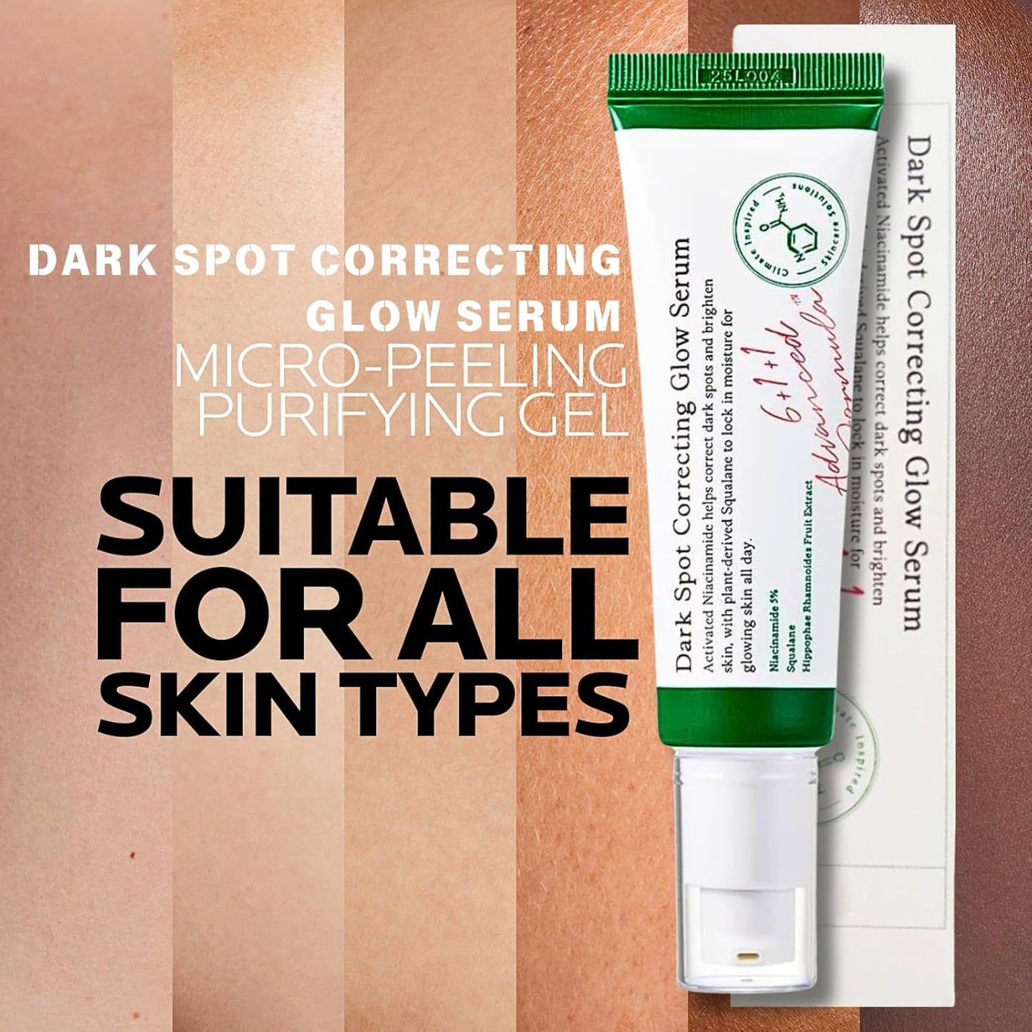 Dark Spot Treatment, Dark Spot Correcting Glow Serum, 5% Niacinamide Serum, Hydrating and Brightening Serum, Anti-Aging, Acne, Fine line, Hyperpigmentation, Tackle Blemishe, Korean Skincare